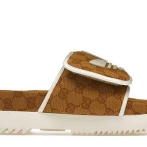 Brand new in box Gucci x Addidas slides. Size 8